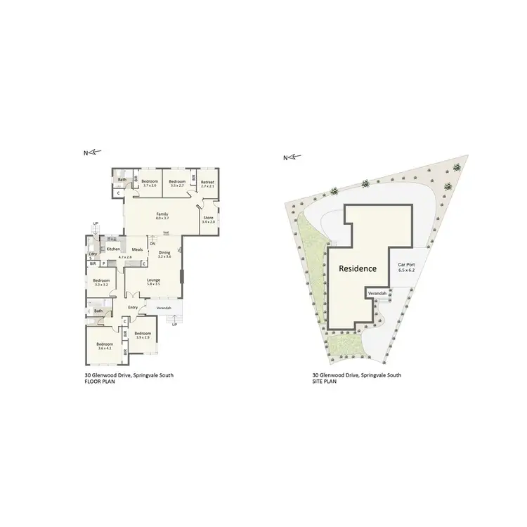 Floorplan of Homely house listing, 30 Glenwood Drive, Springvale South VIC 3172