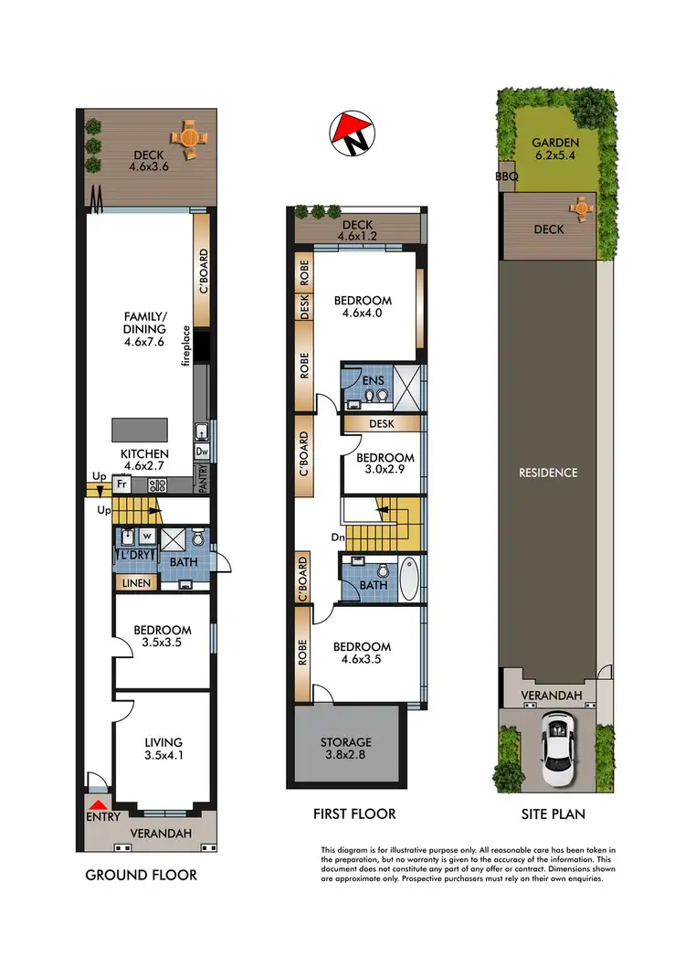 Floorplan of Homely house listing, 16 Rickard Avenue, Bondi Beach NSW 2026