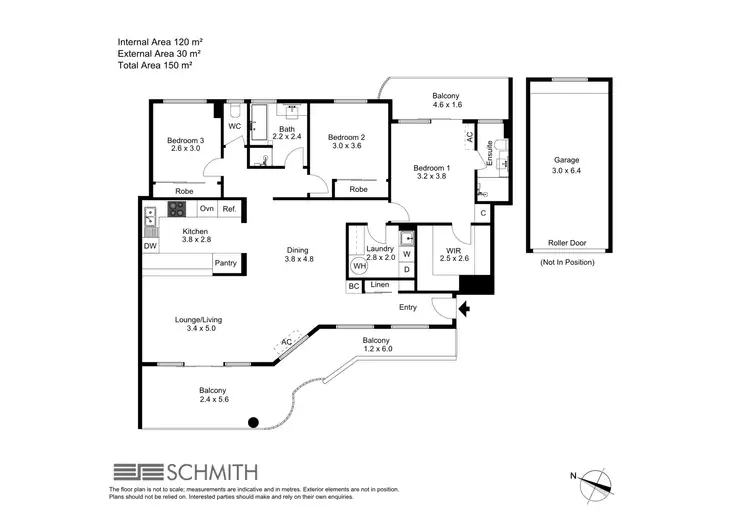 Floorplan of Homely apartment listing, 8/1 Botany Crescent, Tweed Heads NSW 2485