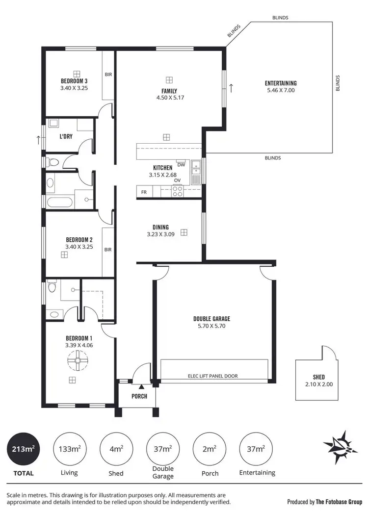 Floorplan of Homely house listing, 2/565 States Road, Hackham SA 5163