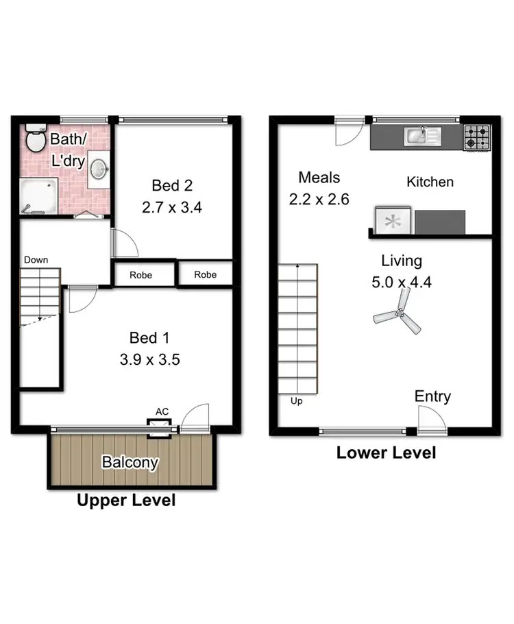 Floorplan of Homely townhouse listing, 6 / 269 Belair Road, Torrens Park SA 5062