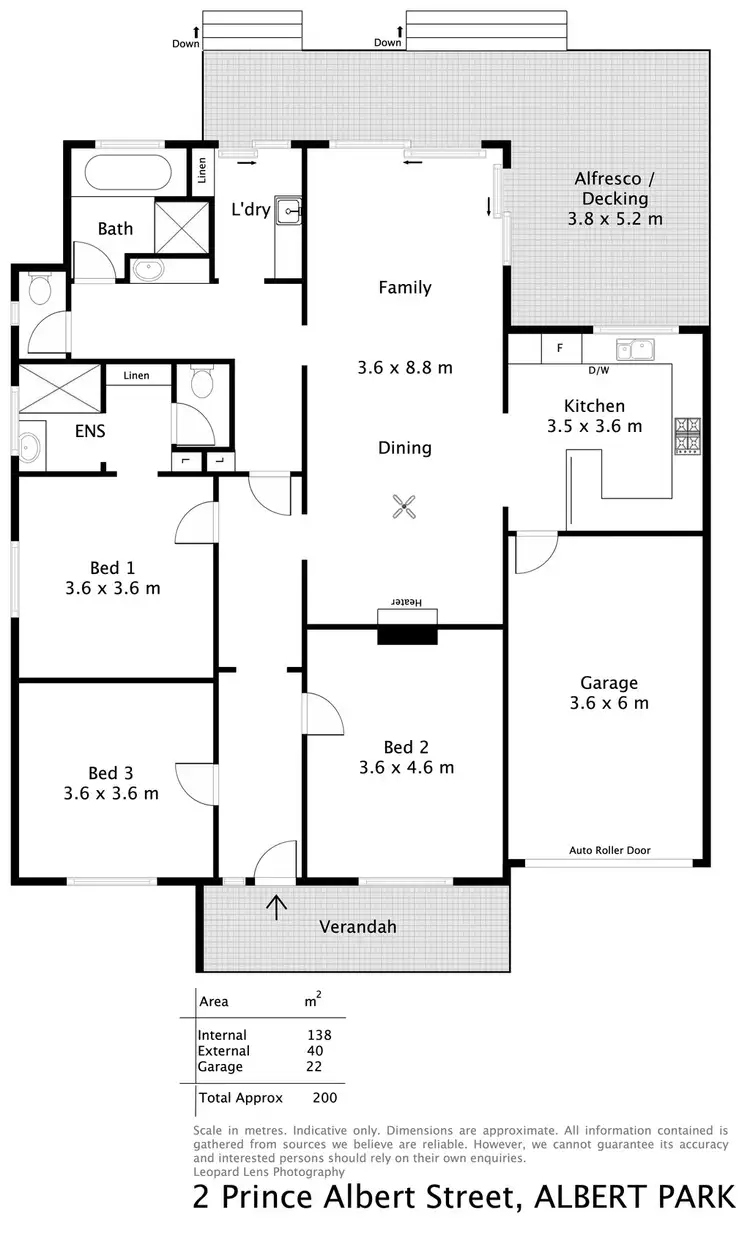 Floorplan of Homely house listing, 2 Prince Albert Street, Albert Park SA 5014