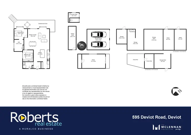 Floorplan of Homely house listing, 595 Deviot Road, Deviot TAS 7275