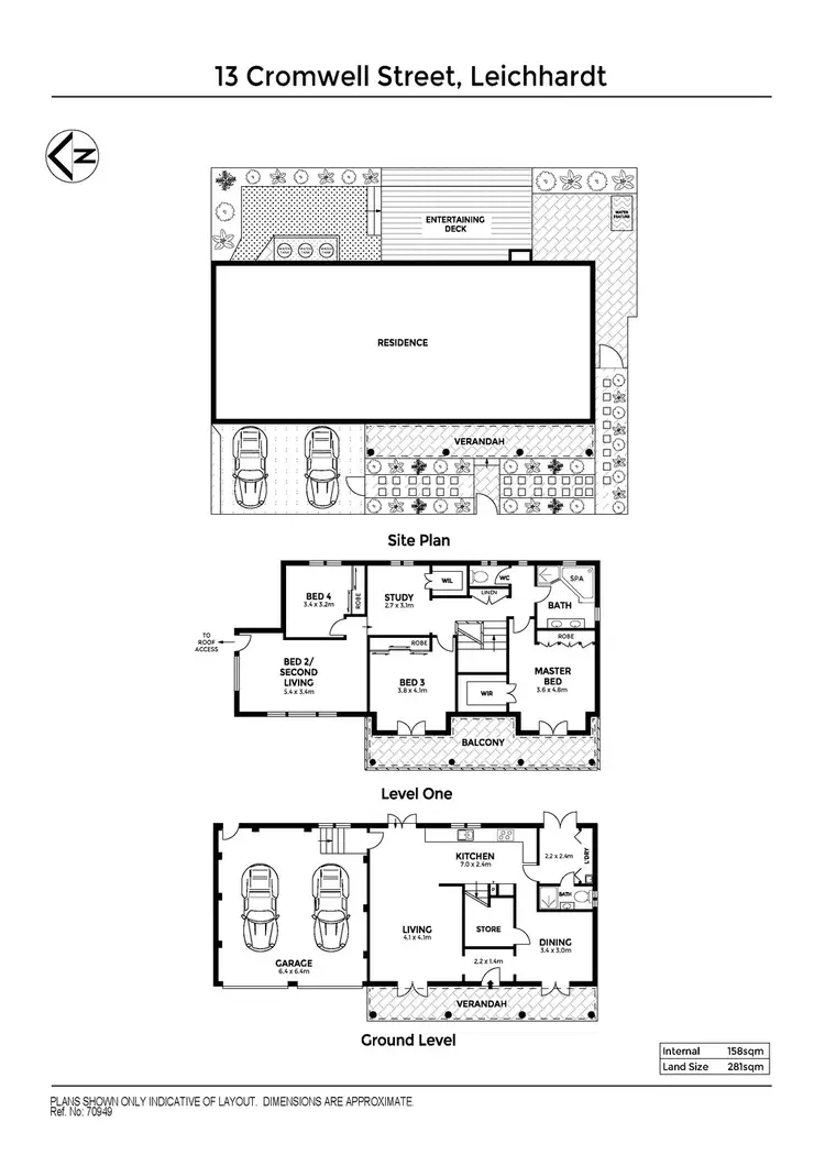 Floorplan of Homely house listing, 13 Cromwell Street, Leichhardt NSW 2040