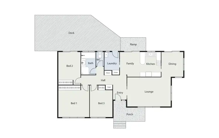 Floorplan of Homely house listing, 12 Morgan Crescent, Curtin ACT 2605