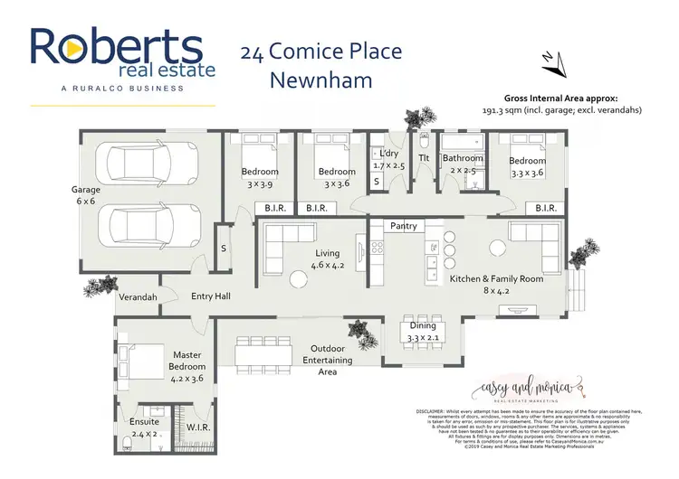 Floorplan of Homely house listing, 24 Comice Place, Newnham TAS 7248