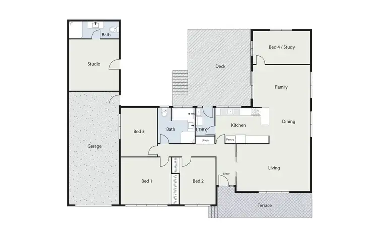 Floorplan of Homely house listing, 9 Boucaut Place, Curtin ACT 2605