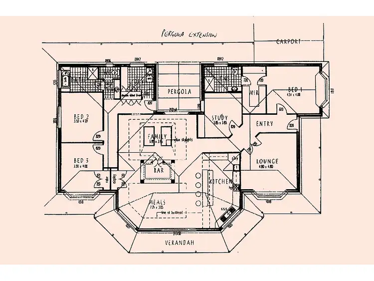 Floorplan of Homely house listing, 41 Quinlan-Watson Drive, Robe SA 5276