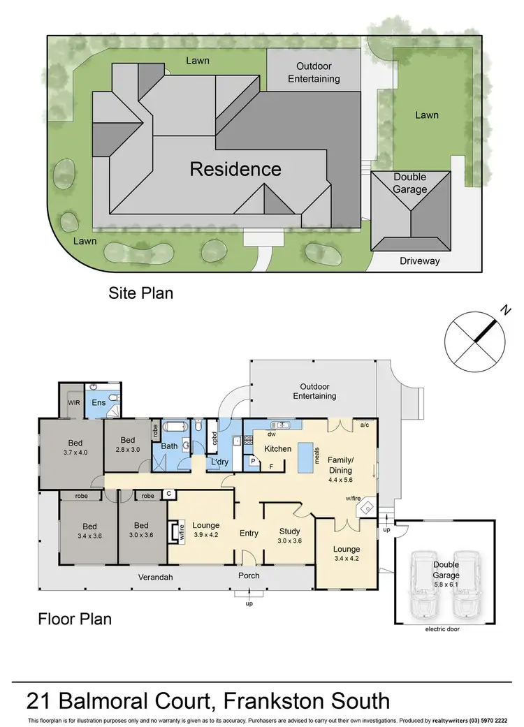 Floorplan of Homely house listing, 21 Balmoral Court, Frankston South VIC 3199