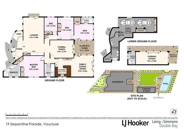 Floorplan of Homely house listing, 19 Serpentine Parade, Vaucluse NSW 2030