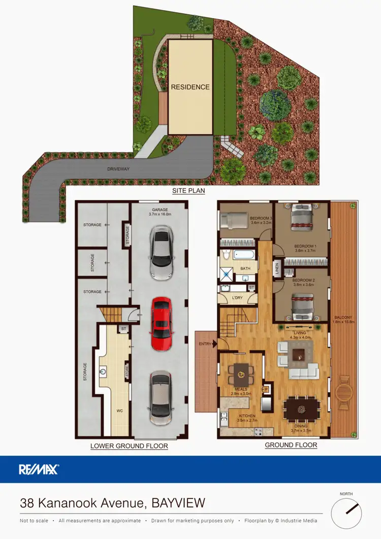Floorplan of Homely house listing, 38 Kananook Ave, Bayview NSW 2104