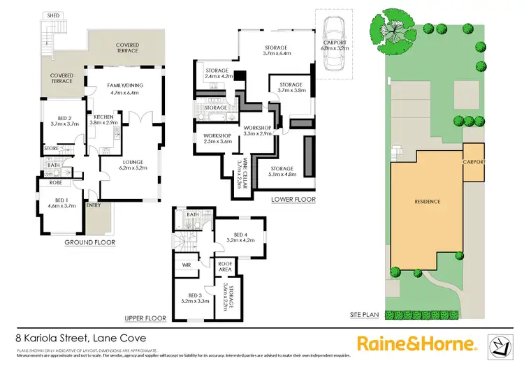 Floorplan of Homely house listing, 8 Kariola Street, Lane Cove NSW 2066