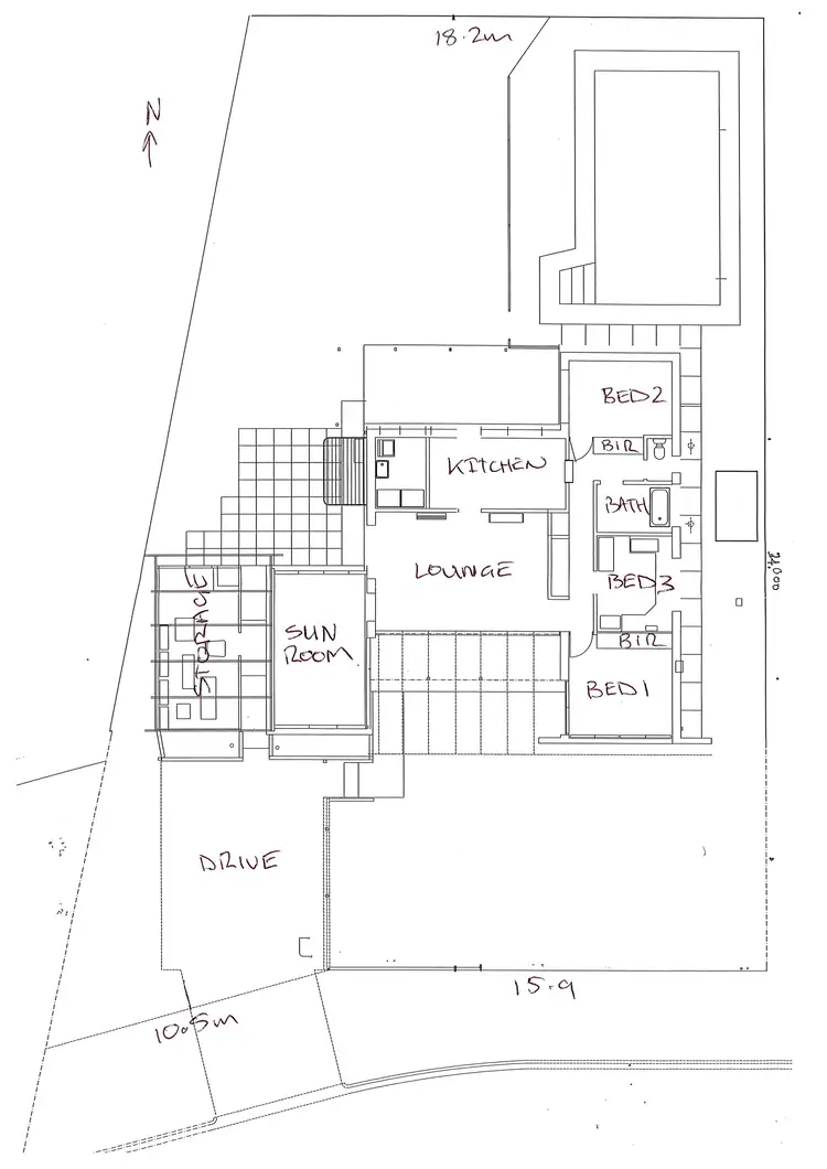 Floorplan of Homely land listing, 93 Leabrook Drive, Rostrevor SA 5073