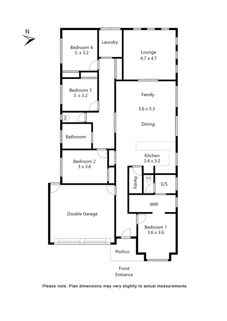 Floorplan of Homely house listing, 126 Baldwins Road, Trawalla VIC 3373