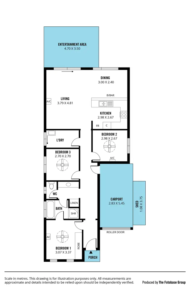 Floorplan of Homely house listing, 45 Nautical Circuit, Seaford Meadows SA 5169