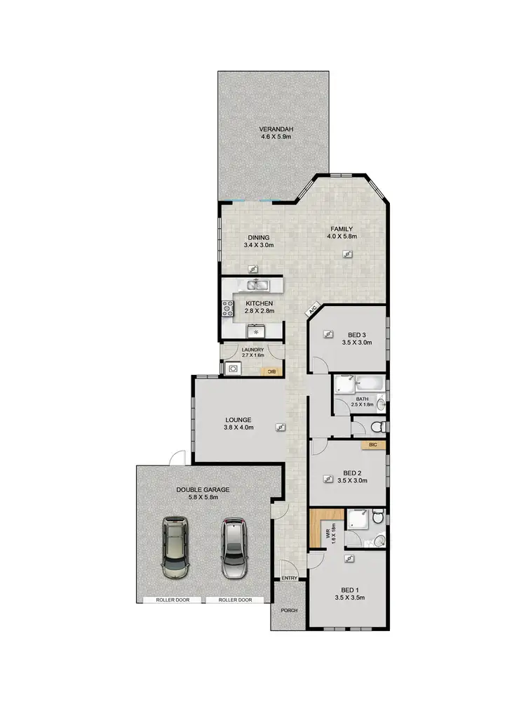 Floorplan of Homely house listing, 19 Hallett Bvd, Allenby Gardens SA 5009