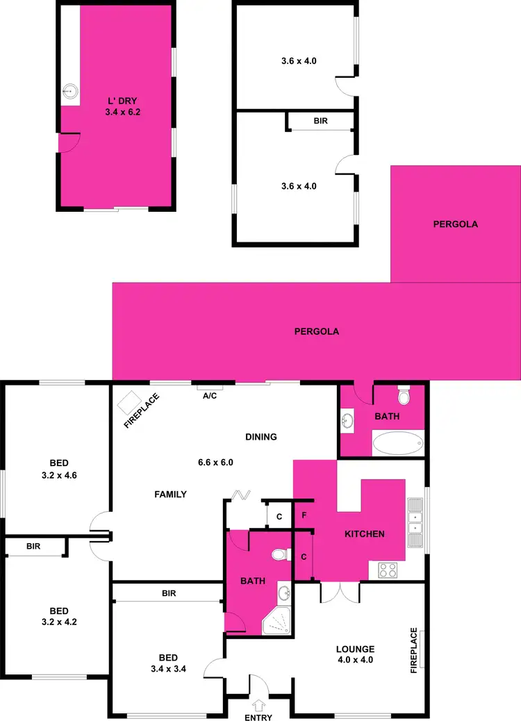 Floorplan of Homely house listing, 1724 Birregurra-Forrest Road, Barwon Downs VIC 3243