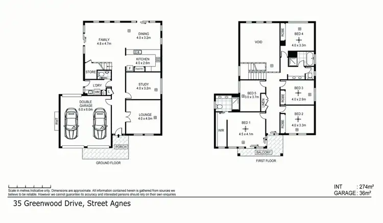 Floorplan of Homely house listing, 35 Greenwood Drive, St Agnes SA 5097