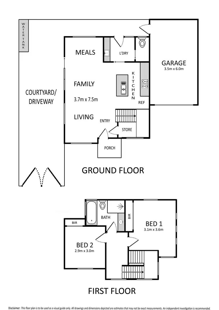 Floorplan of Homely house listing, 26 Burnside Street, Deer Park VIC 3023