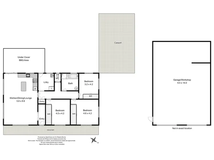 Floorplan of Homely house listing, 93 Applebys Road, Upper Natone TAS 7321