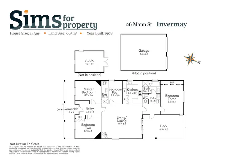 Floorplan of Homely house listing, 26 Mann Street, Invermay TAS 7248