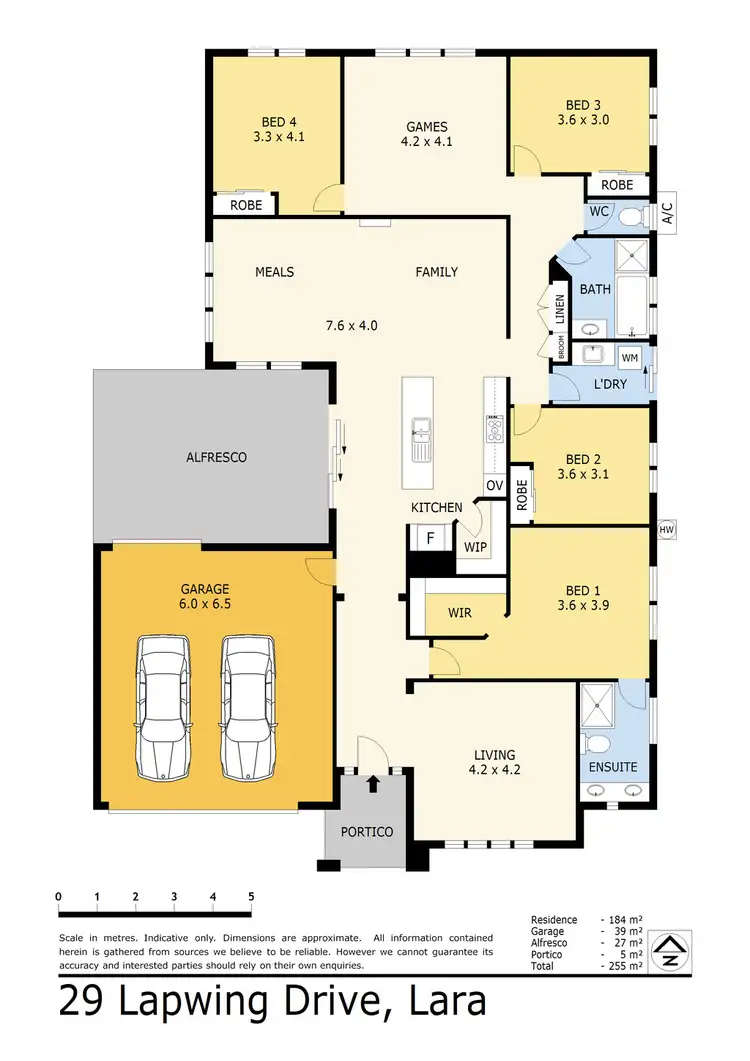 Floorplan of Homely house listing, 29 Lapwing Drive, Lara VIC 3212