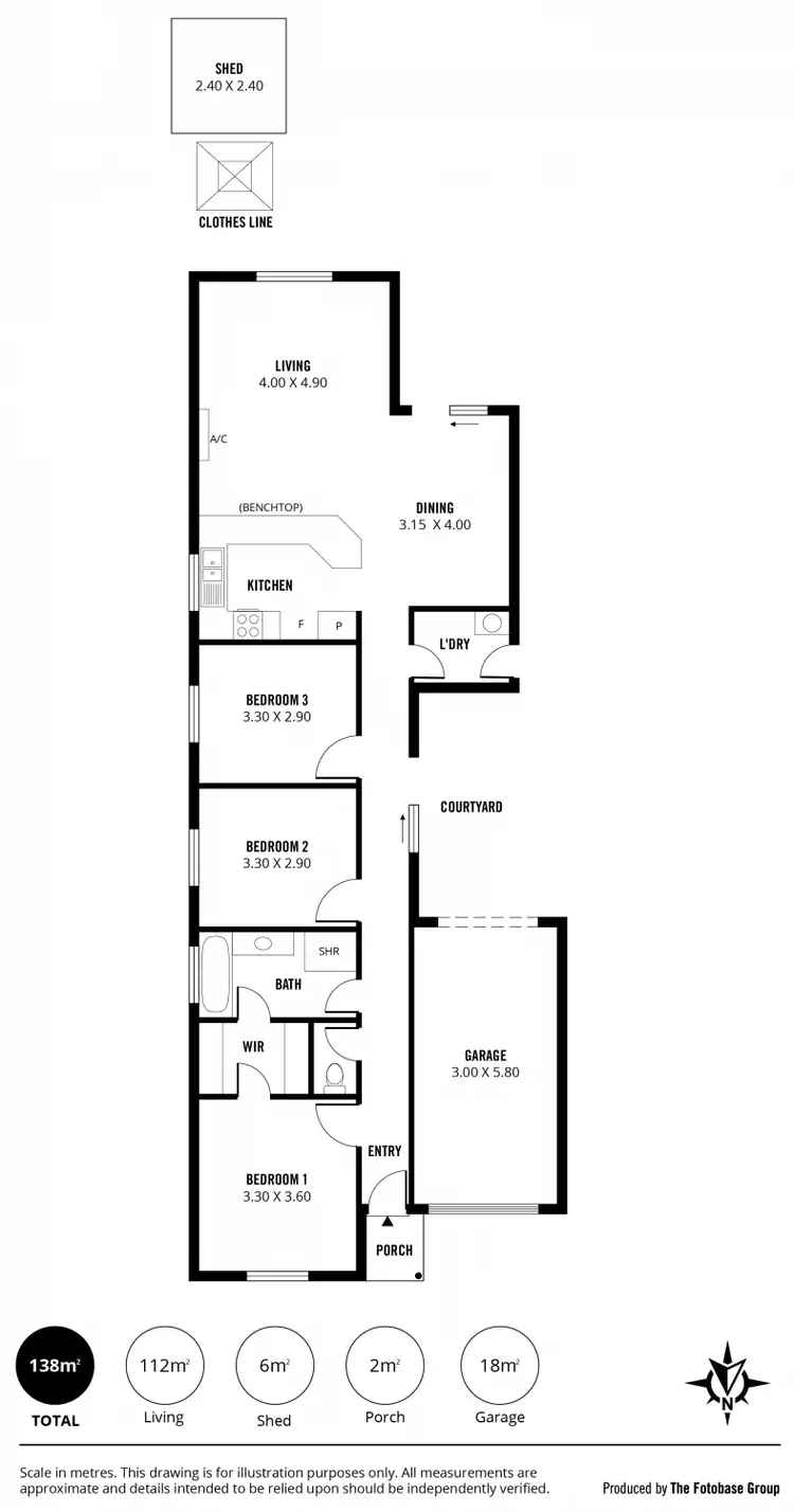 Floorplan of Homely house listing, 10/1 Island Way, Seaford SA 5169
