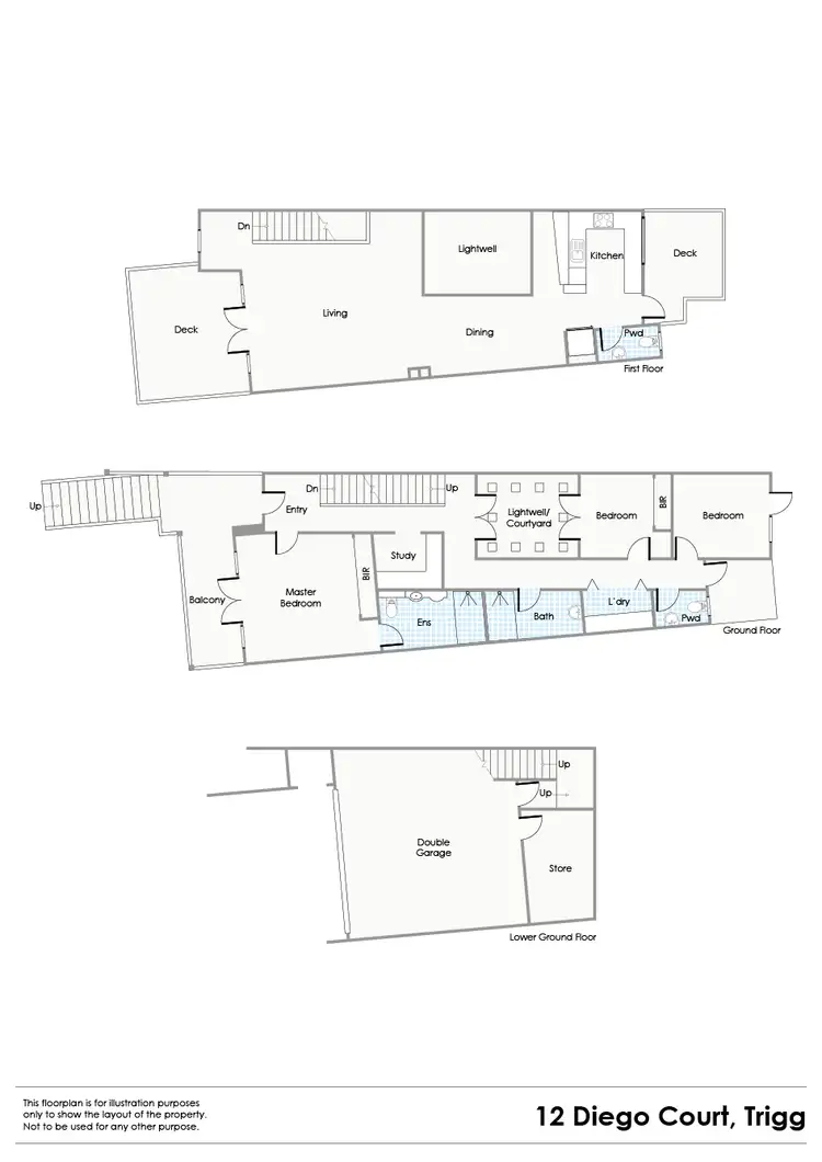 Floorplan of Homely house listing, 12 Diego Court, Trigg WA 6029