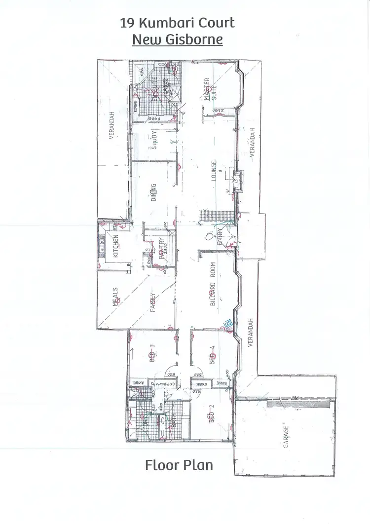 Floorplan of Homely house listing, 19 Kumbari Court, New Gisborne VIC 3438