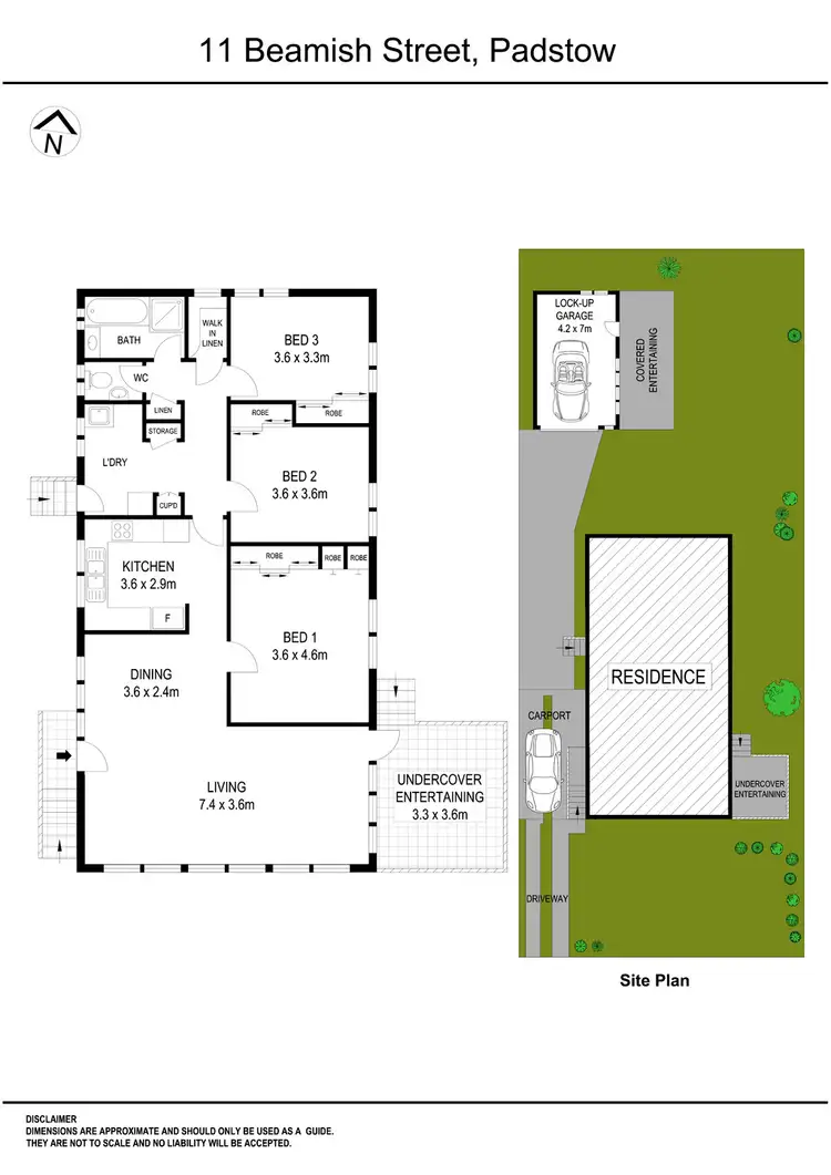 Floorplan of Homely house listing, 11 Beamish Street, Padstow NSW 2211