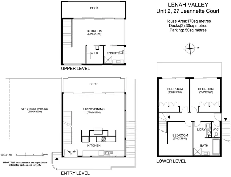 Floorplan of Homely house listing, 2/27 Jeannette Court, Lenah Valley TAS 7008