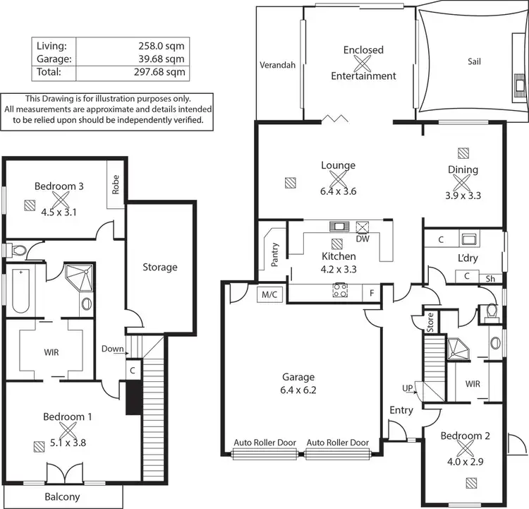 Floorplan of Homely house listing, 2 Crawford Court, Richmond SA 5033