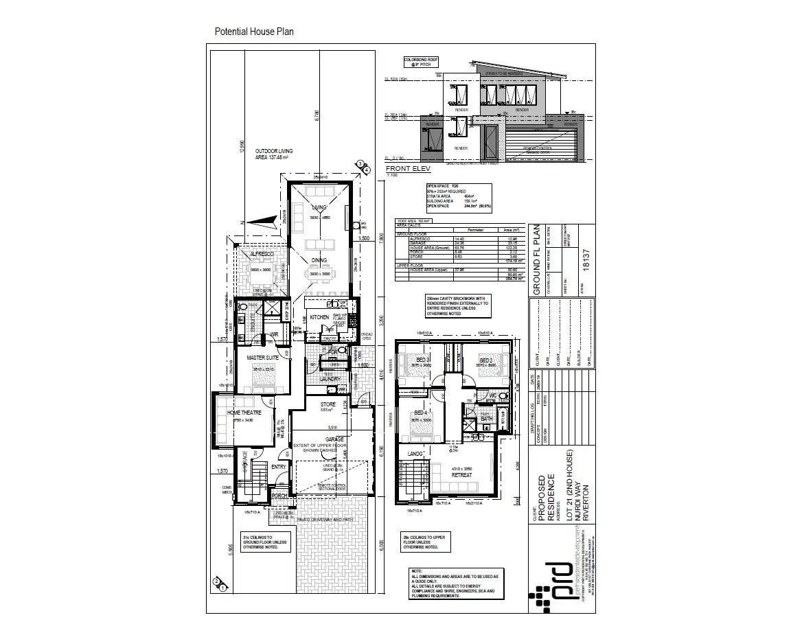 Floorplan of Homely house listing, Lot 402 Nurdi Way, Riverton WA 6148