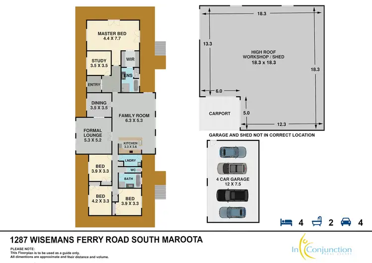 Floorplan of Homely rural property listing, 1287 Wisemans Ferry Road, South Maroota NSW 2756