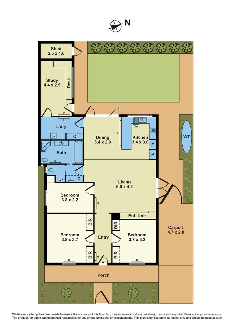 Floorplan of Homely house listing, 11 Rennie Street, Williamstown VIC 3016