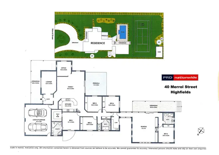 Floorplan of Homely house listing, 40 Merrol Street, Highfields QLD 4352