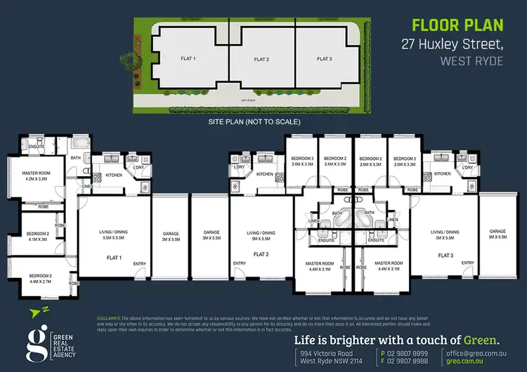 Floorplan of Homely villa listing, 2/27 Huxley Street, West Ryde NSW 2114