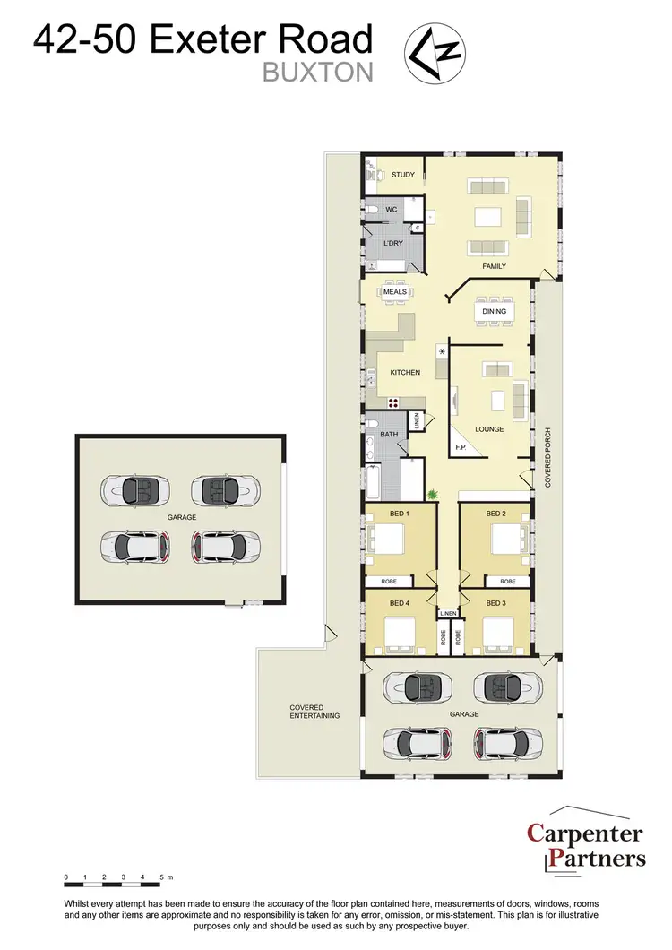 Floorplan of Homely house listing, 42-50 Exeter Road, Buxton NSW 2571