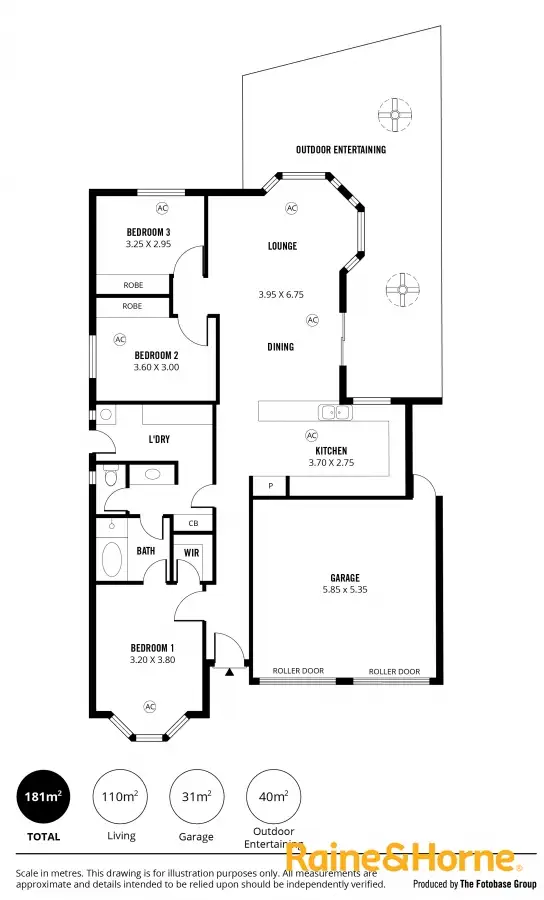 Floorplan of Homely house listing, 6 Bishops Hill Road, Happy Valley SA 5159