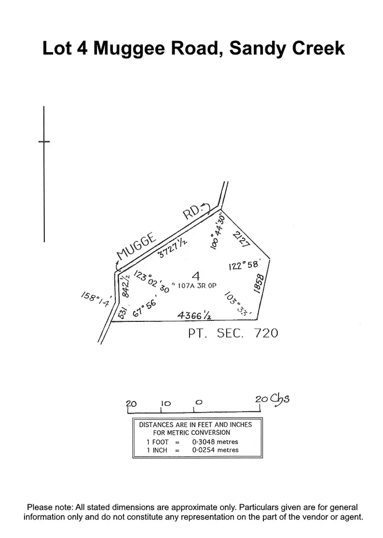 Floorplan of Homely land listing, Lot 4 Mugge Road, Sandy Creek SA 5350