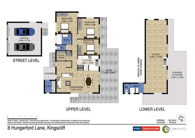 Floorplan of Homely house listing, 8 Hungerford Lane, Kingscliff NSW 2487