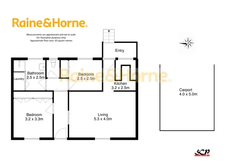Floorplan of Homely unit listing, 10/21 Peter Crescent, Batehaven NSW 2536