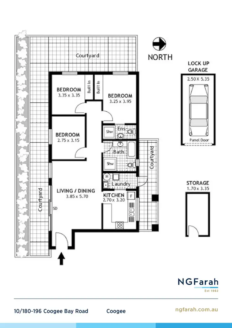 Floorplan of Homely apartment listing, 10/180-196 Coogee Bay Road, Coogee NSW 2034