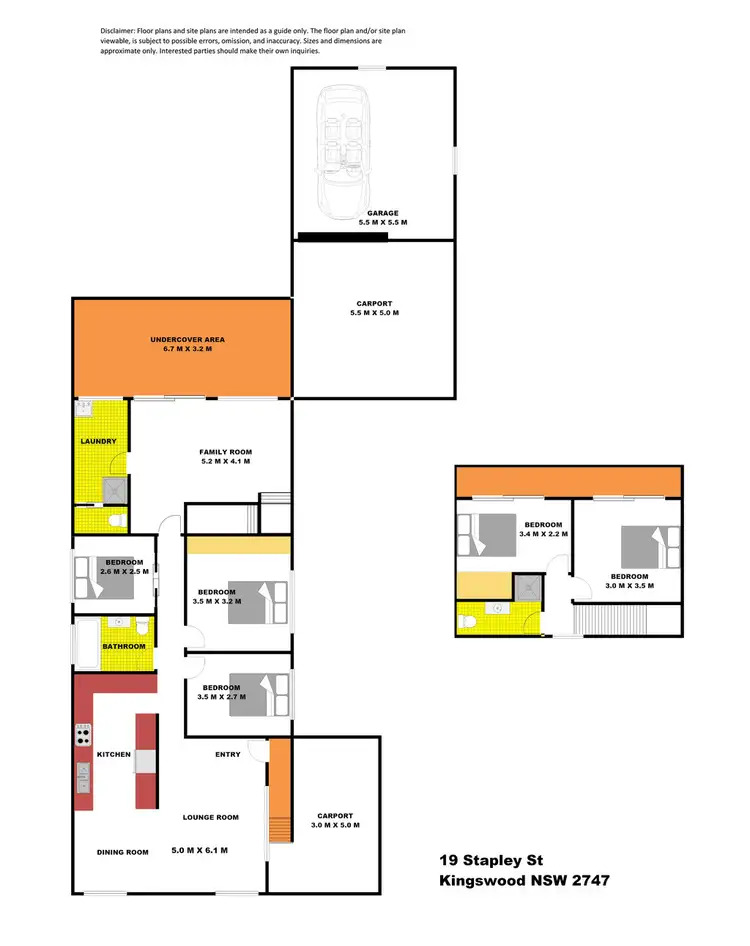 Floorplan of Homely house listing, 19 Stapley Street, Kingswood NSW 2747