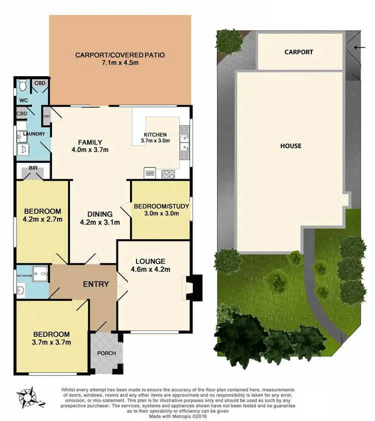 Floorplan of Homely house listing, 365 Nepean Highway, Chelsea VIC 3196