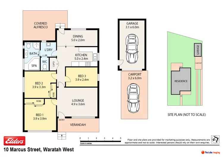 Floorplan of Homely house listing, 10 Marcus Street, Waratah West NSW 2298