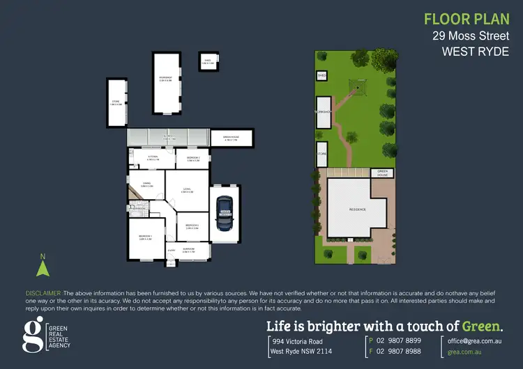 Floorplan of Homely house listing, 29 Moss Street, West Ryde NSW 2114