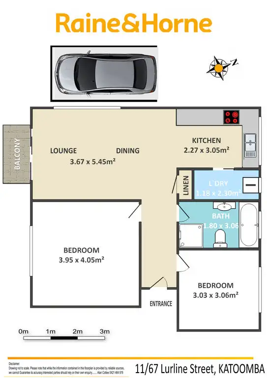 Floorplan of Homely unit listing, 11/67 Lurline Street, Katoomba NSW 2780