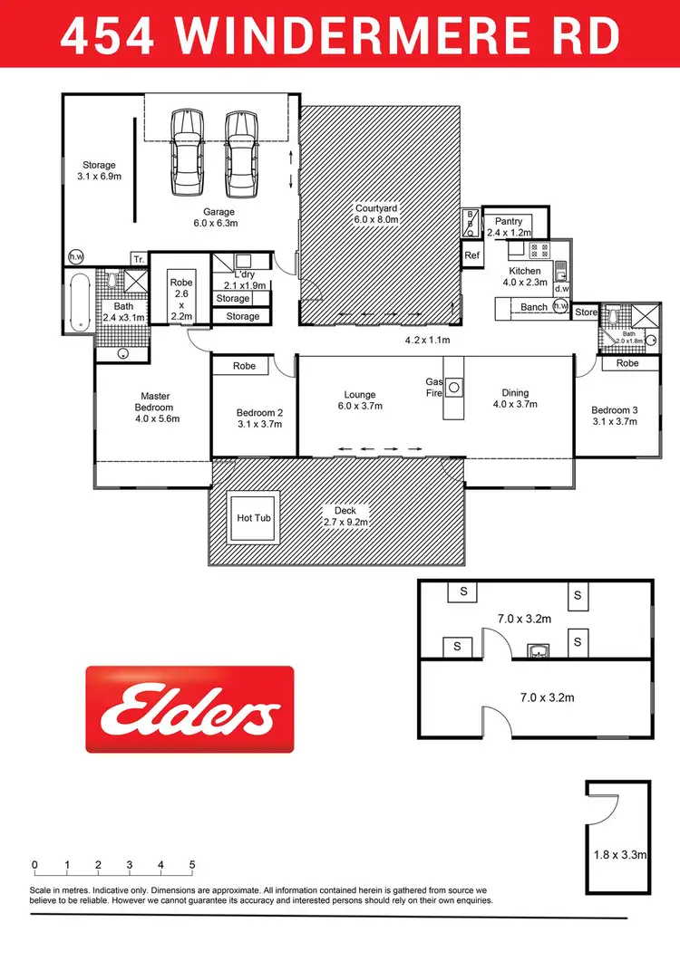 Floorplan of Homely house listing, 454 Windermere Road, Windermere TAS 7252