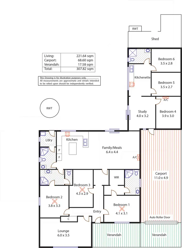 Floorplan of Homely house listing, 18 Halsey Road, Elizabeth East SA 5112